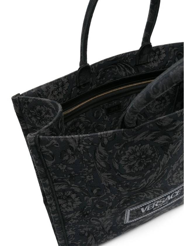 Tote Bag 10131521A09741 2BM0V Black - VERSACE - BALAAN 5