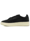 Women's Medalist Goatskin Low Top Sneakers Black - AUTRY - BALAAN 4