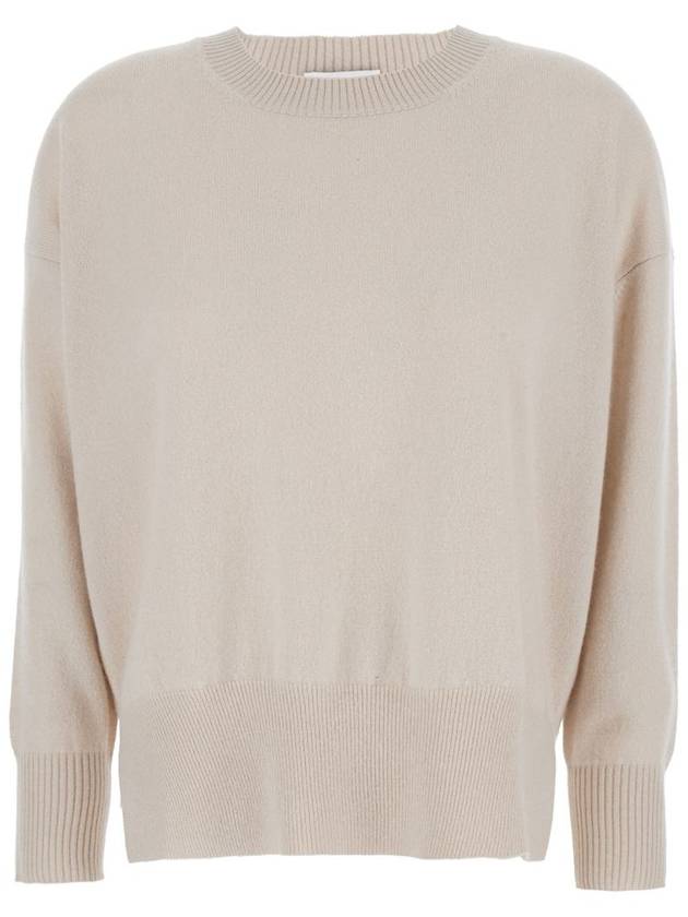 Cashmere Round Neck Pull - ALLUDE - BALAAN 1