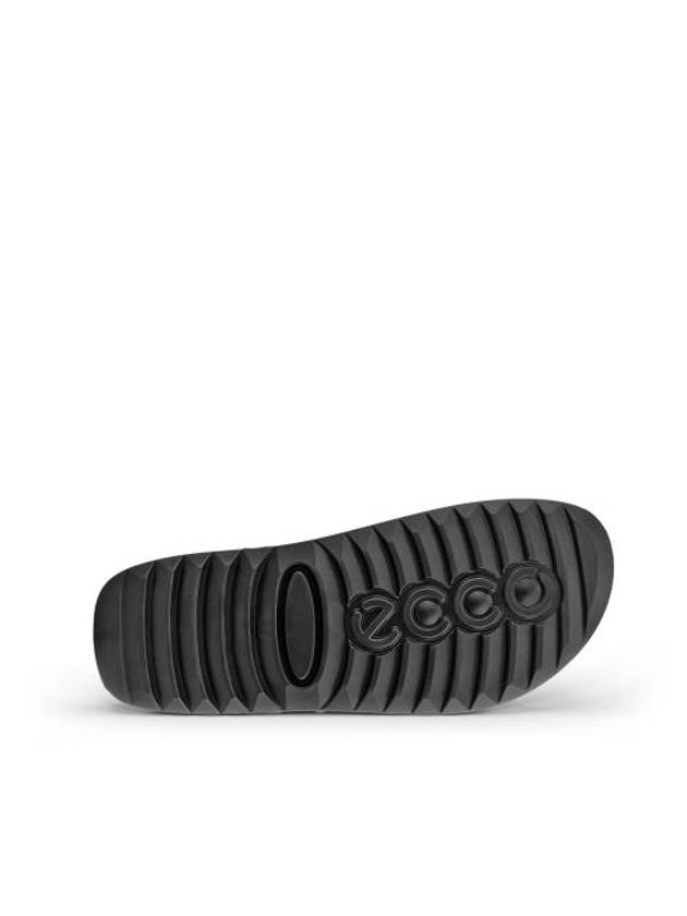 Cozmo Leather Sandals Black - ECCO - BALAAN 5