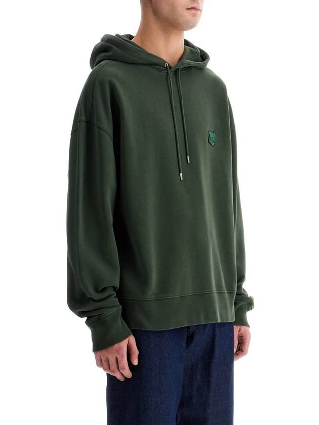 Bold Fox Head Patch Oversize Hoodie Ranger Green - MAISON KITSUNE - BALAAN 3