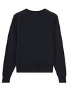 Women's Dressed Fox Patch Adjusted Sweatshirt Black - MAISON KITSUNE - BALAAN 3