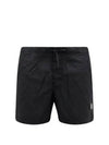 Swimming Nylon Trunk Shorts Black - STONE ISLAND - BALAAN 2