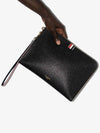 RWB Strap Medium Folio Clutch Black - THOM BROWNE - BALAAN.