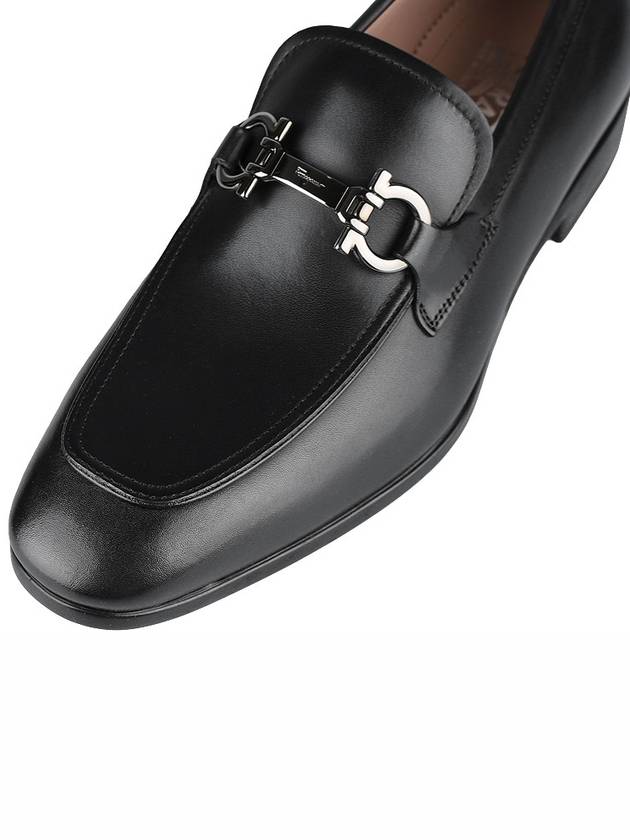 Men's Gancini Loafers Black - SALVATORE FERRAGAMO - BALAAN 8