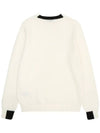 Sleeve point wool mix round neck knit sweater NIT124 - IKALOOOK - BALAAN 5