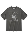 Party puffer short sleeve t-shirt gray - RADINEO - BALAAN 1