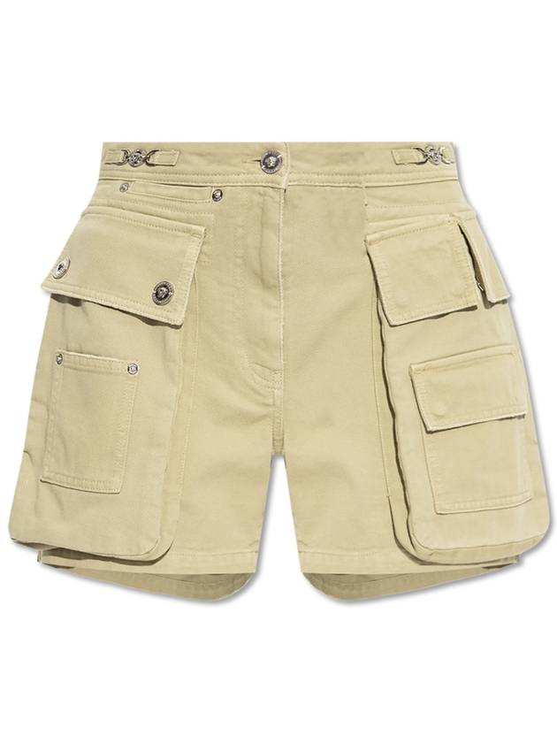 Versace Cargo-style Shorts, Women's, Beige - VERSACE - BALAAN 1