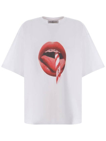 Fiorucci T-Shirt  "Bocca" - FIORUCCI - BALAAN 1