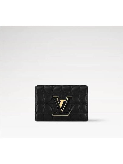 Capucines Compact Maxi Half Wallet Black - LOUIS VUITTON - BALAAN 2