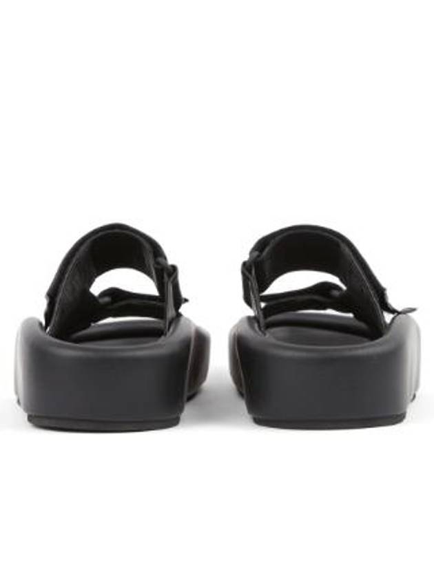 Webbing Slip-on Platform Sandals Black - MAISON MARGIELA - BALAAN 6