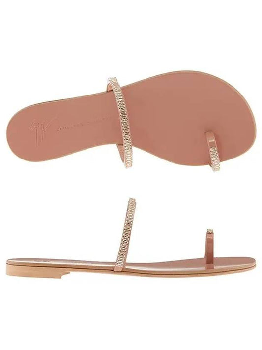 E100038 012 COLORFUL Colorful Strap Flat Sandals Slippers - GIUSEPPE ZANOTTI - BALAAN 2