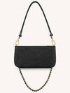 Multi Pochette Accessoires Shoulder Bag Black - LOUIS VUITTON - BALAAN 5