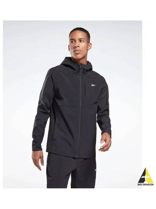 Thermowarm Graphene Hoodie Zip Up Black GT3250 - REEBOK - BALAAN 1