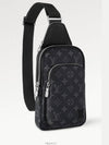 Avenue PM Sling Bag Black - LOUIS VUITTON - BALAAN 3