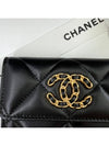 19 Gold Hardware Lambskin Flap Card Wallet Black - CHANEL - BALAAN 4