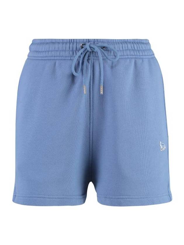 Baby Fox Patch Regular Shorts Blue - MAISON KITSUNE - BALAAN 1