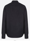 Lens Tailor L Shirt Zip-Up Jacket Black - CP COMPANY - BALAAN 3