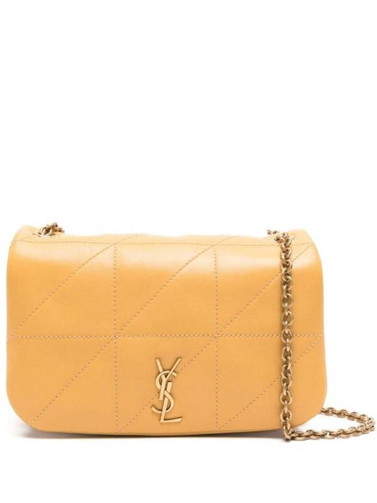 Jamie 4.3 Small Lambskin Shoulder Bag Hot Sahara - SAINT LAURENT - BALAAN 1