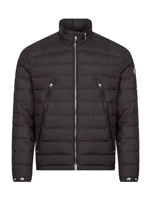 Alfit Short Down Jacket Black - MONCLER - BALAAN 3