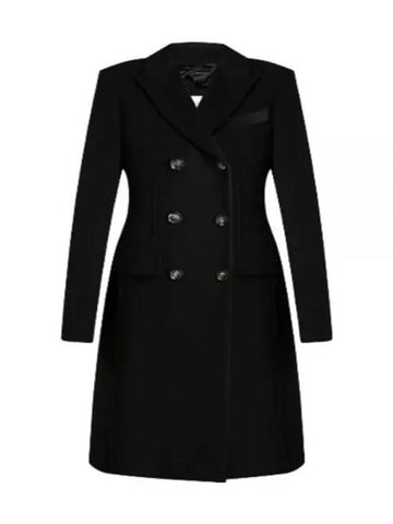 SELIM 12011011 013 12011011600 Serim double breasted wool coat - MAX MARA - BALAAN 1