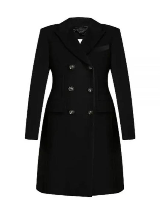 SELIM 12011011 013 12011011600 Serim double breasted wool coat - MAX MARA - BALAAN 1