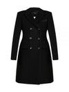 Selim Wool Double Coat Black - MAX MARA - BALAAN 2