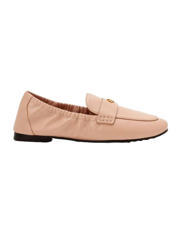 Ballet Double T Napa Leather Loafers Like Beige - TORY BURCH - BALAAN.