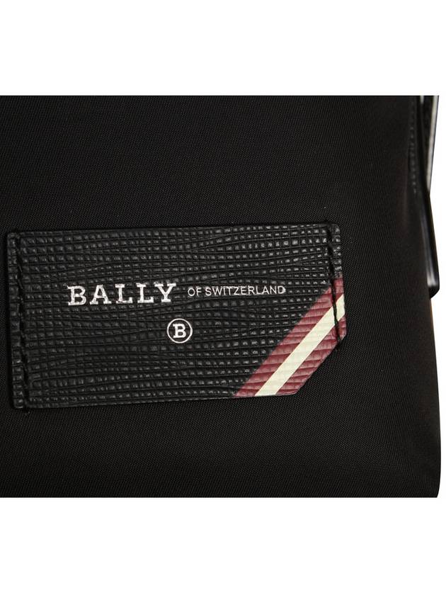 Nylon Zipper Cross Bag Black - BALLY - BALAAN 8