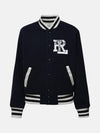 Double Sided Bomber Jacket Navy - POLO RALPH LAUREN - BALAAN 1