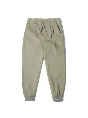 City CAMPER One Pocket Jogger Pants Olive S22WURPT62 - SNOW PEAK - BALAAN 1