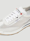 Tech Runner Low Top Sneakers White - THOM BROWNE - BALAAN 6