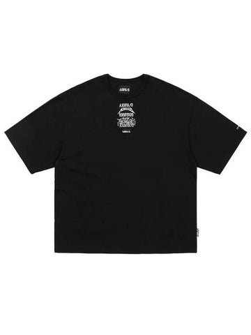 Total Logo Embroidered T Shirt BLACK - AJOBYAJO - BALAAN 1