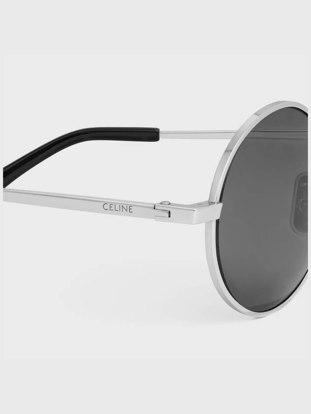 Eyewear Frame 26 Metal Sunglasses Smoke Silver - CELINE - BALAAN 5