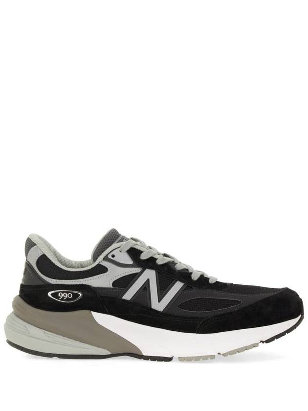 990v6 Low Top Sneakers Grey Black - NEW BALANCE - BALAAN 2