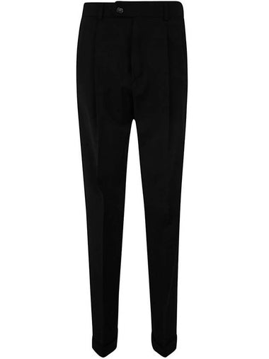 Sportmax Wounded Wide Leg Trouser With Pences Clothing - MAX MARA SPORTMAX - BALAAN 1