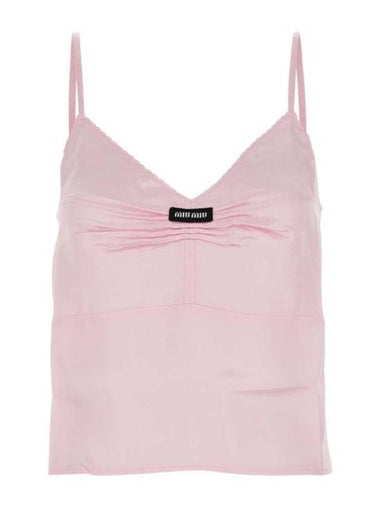 sleeveless t shirt TP9159SOOO15T2 F0028 PINK - MIU MIU - BALAAN 1