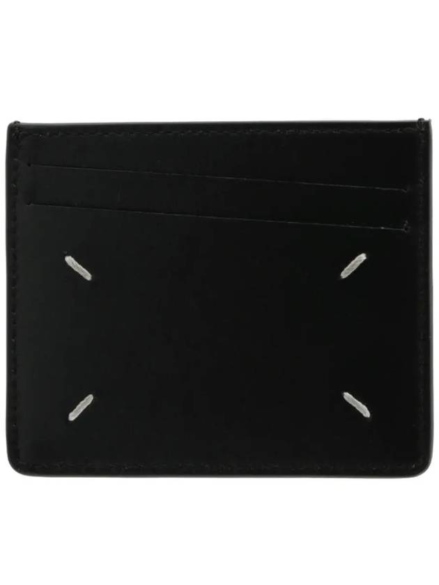 Stitch Diagonal Card Wallet Black - MAISON MARGIELA - BALAAN 3