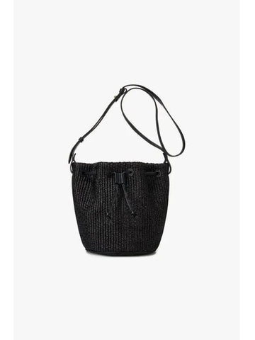 ORNELLIA Small Bucket Bag Black - REFORMATION - BALAAN 1