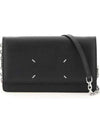 Stitch Large Chain Long Wallet Black - MAISON MARGIELA - BALAAN 4