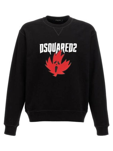 24FW Hooded Sweatshirt S74GU0821S25551900 Black - DSQUARED2 - BALAAN 1