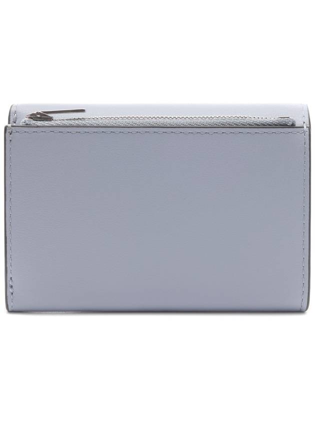 Folded Multi Card Wallet Blue - MULBERRY - BALAAN 5