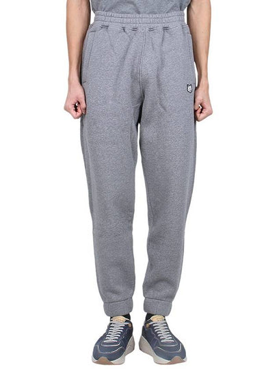 Bold Fox Head Patch Jogger Track Pants Grey - MAISON KITSUNE - BALAAN 2