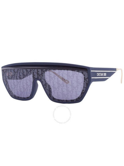 Dior DIORCLUB M7U Blue Logo Shield Men's Sunglasses CD40152U 91X141 - DIOR - BALAAN 2