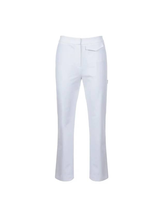 Straight fit slacks pants MW3SL029WHT - P_LABEL - BALAAN 9