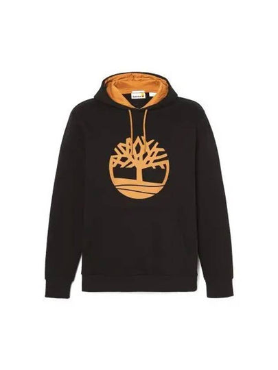 Men's Small Logo Hoodie Black - TIMBERLAND - BALAAN 2