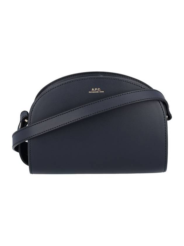 Demi Lune Mini Half Moon Cross Bag Navy - A.P.C. - BALAAN.