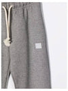 Acne Studios Kids Gray Face Logo Cotton Sweatpants DK0006 - ACNE STUDIOS - BALAAN 3