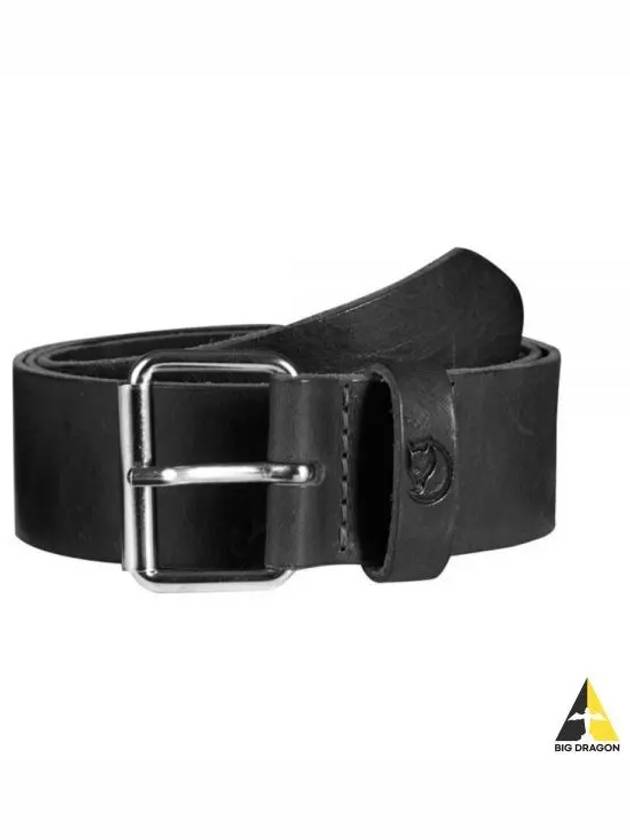 24 SINGI 4CM leather belt BLACK 77281550 - FJALL RAVEN - BALAAN 1