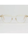 Blue light blocking glasses frame TF5858DB 039 transparent horn rim Asian fit eye protection - TOM FORD - BALAAN 3